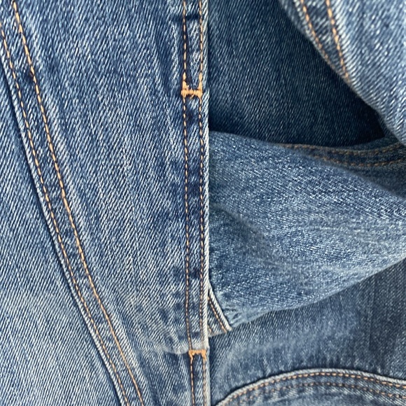 Hand Painted Upcycled Jean Jacket in Size Large. Pair of Leopard Boots. - Picture 6 of 11